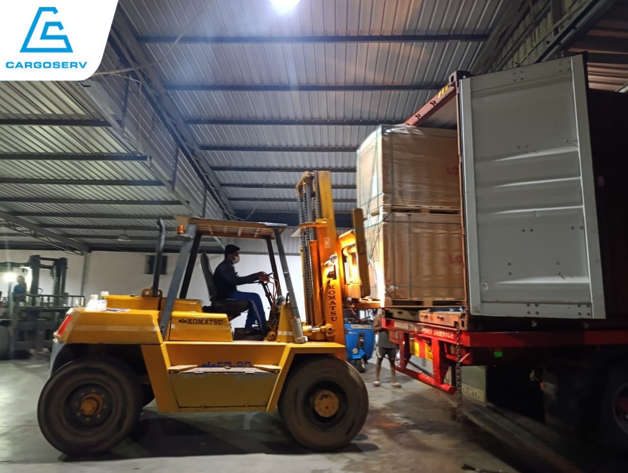 Solar project logistics view 1