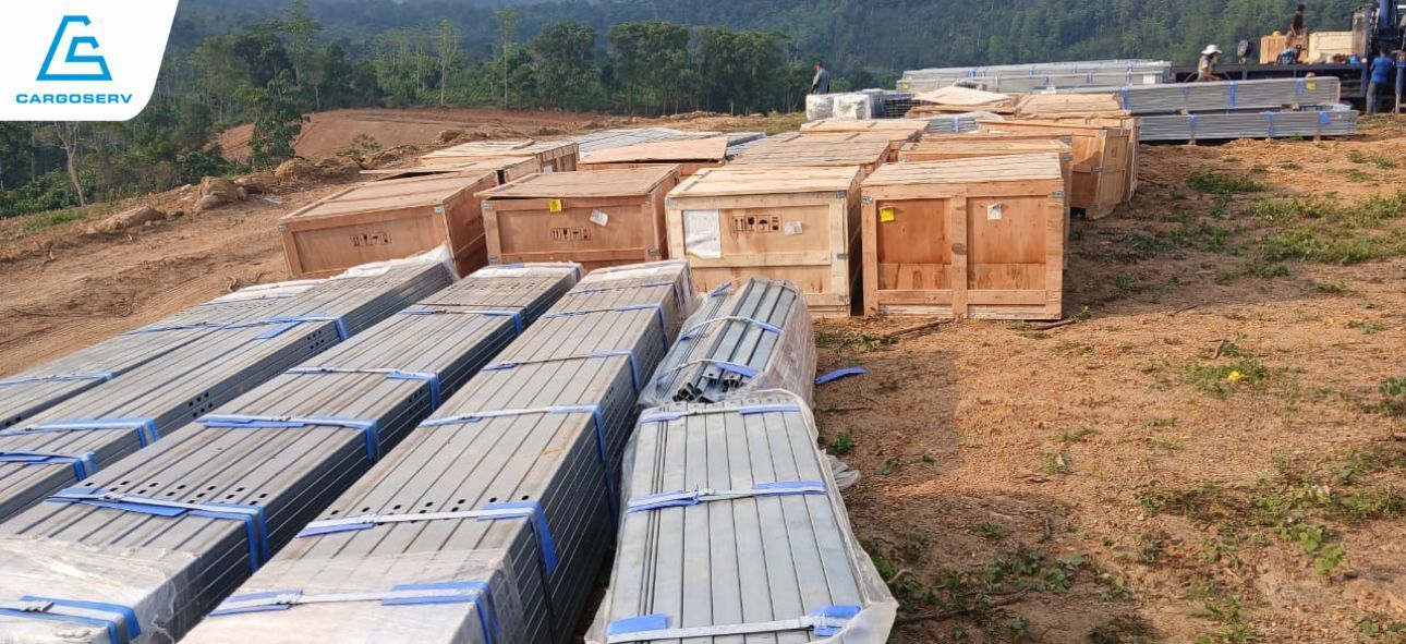 Solar Plant Project - on-site operations